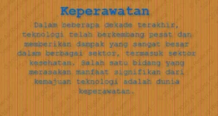 Teknologi Keperawatan