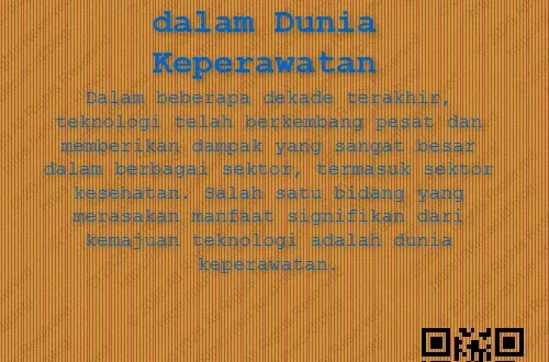 Teknologi Keperawatan