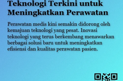 Teknologi Perawatan