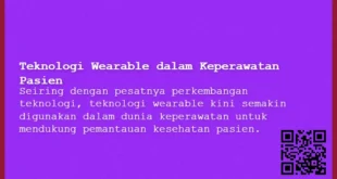 Teknologi Wearable Keperawatan Pasien