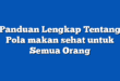 Panduan Lengkap Tentang Pola makan sehat untuk Semua Orang