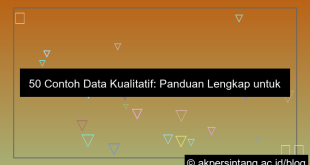 50 contoh data kualitatif