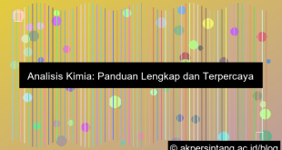 Analisis Kimia