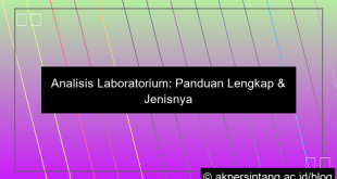 Analisis Laboratorium