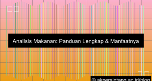 Analisis Makanan