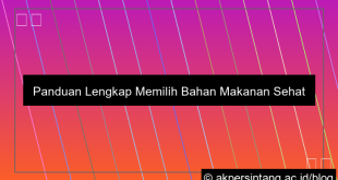 Bahan Makanan