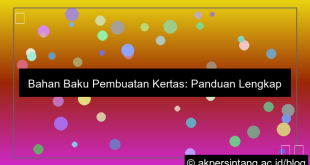Bahan Pembuat Kertas