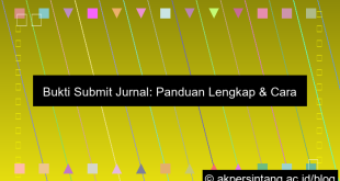 Bukti Submit Jurnal