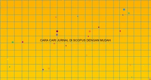 Cara Cari Jurnal Di Scopus