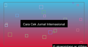 cara cek jurnal internasional