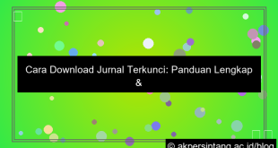 ilustrasi cara download jurnal yang terkunci
