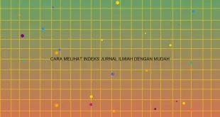 Cara Melihat Indeks Jurnal Ilmiah