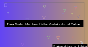 visual cara membuat daftar pustaka jurnal online