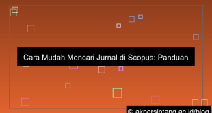 ilustrasi cara mencari jurnal di scopus
