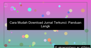 cara mendownload jurnal yang terkunci
