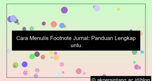 cara menulis footnote dari jurnal 2 pengarang