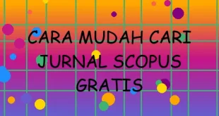 Cara Mudah Cari Jurnal Scopus