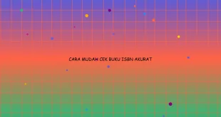 Cara Mudah Cek Buku Isbn