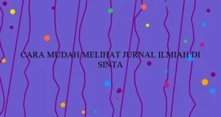 Cara Mudah Melihat Jurnal Ilmiah