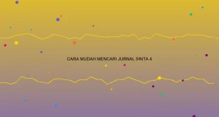 Cara Mudah Mencari Jurnal Sinta