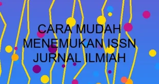 Cara Mudah Menemukan Issn Jurnal