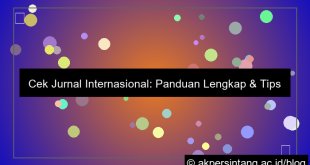 desain cek jurnal internasional