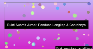 contoh bukti submit jurnal