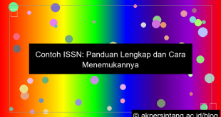 contoh issn
