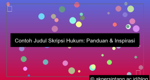 contoh judul skripsi hukum