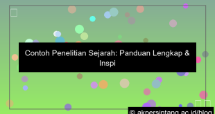 desain contoh penelitian historik