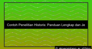 contoh penelitian historis