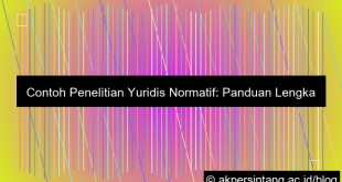 contoh penelitian yuridis normatif
