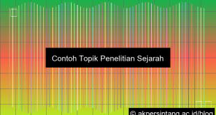 Contoh Topik Penelitian Sejarah