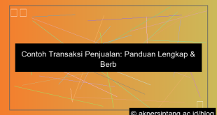 desain contoh transaksi penjualan