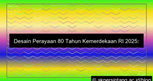 Desain 80 Tahun Kemerdekaan Indonesia 2025