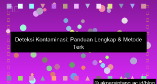 Deteksi Kontaminasi