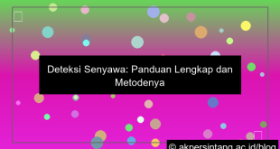 Deteksi Senyawa