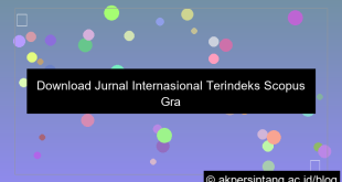 download jurnal internasional terindeks scopus gratis