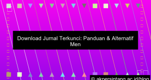 Download Jurnal Terkunci