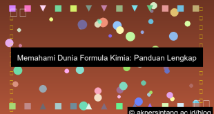 Formula Kimia
