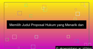 ilustrasi judul proposal hukum