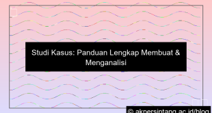 Judul Studi Kasus