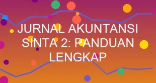 Jurnal Akuntansi Sinta 2 Panduan