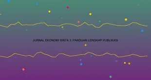 Jurnal Ekonomi Sinta 3 Panduan