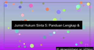 jurnal hukum sinta 5