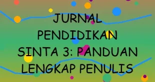Jurnal Pendidikan Sinta 3 Panduan