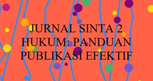 Jurnal Sinta 2 Hukum Panduan