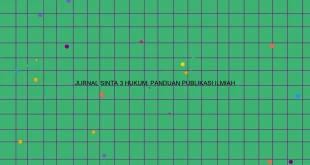 Jurnal Sinta 3 Hukum Panduan