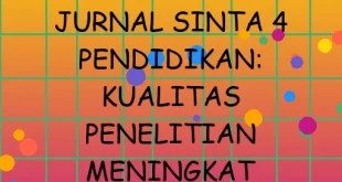 Jurnal Sinta 4 Pendidikan Kualitas