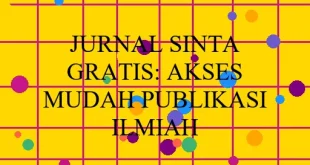 Jurnal Sinta Gratis Akses Mudah